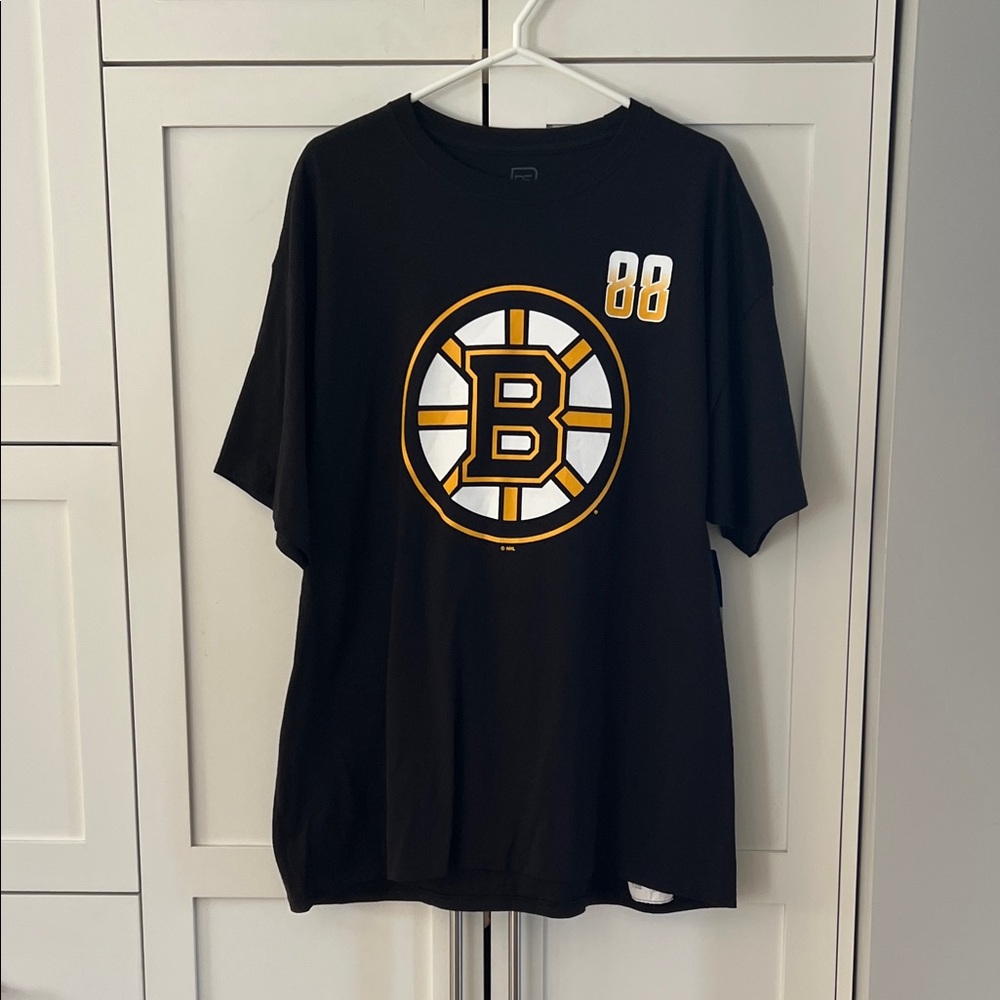ProEdge Black NHL T-Shirt - Boston Bruin - David Pastrňák